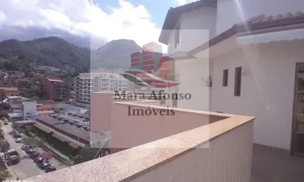 Cobertura para venda em teresópolis, agriões, 5 dormitórios, 4 suítes, 6 banheiros, 2 vagas