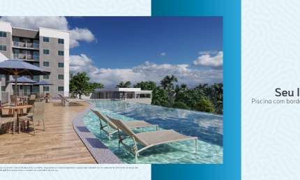 Apartamento a venda 2/4 com 44 m² no Duo Reserva Piririguá em Cajazeiras