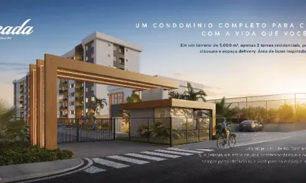 Apartamento para venda tem 55m² com 2 quartos em Buraquinho - ENSEADA PRAIA DE BURAQUINHO