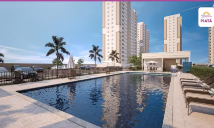 Apartamento Para Venda No Portal De Piatã, 2 quartos , 40m² em Salvador