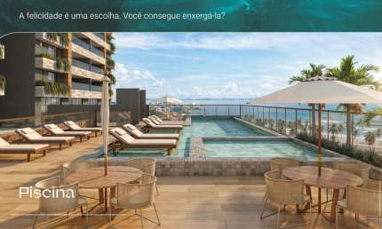 Apartamento a venda com 3/4 sendo uma suíte com 95m² em Mirari Urban Beach
