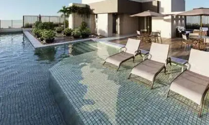 Apartamento a venda 1/4 e sala com 45m² em Pleno Itaigara