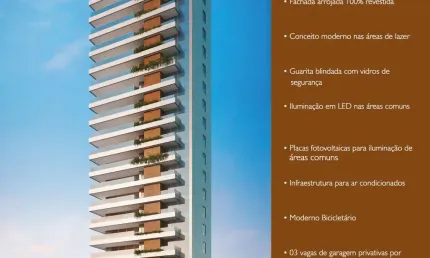 Apartamento para venda tem 170 metros  com 4 suítes no Heritagi em Horto Florestal - Salvador - BA