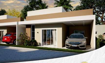 Casa a venda com 3/4 sendo uma suíte em Royal Parque Premier