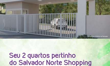 Apartamento a venda com 44m² sendo 2/4 em Seletto Salvador Norte