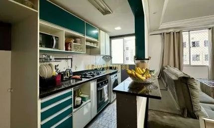 Apartamento à Venda com 2 Dormitórios, cozinha planejada, sem sacada e sem elevador - Condomínio Residencial Parque Seletto - Suzano/SP