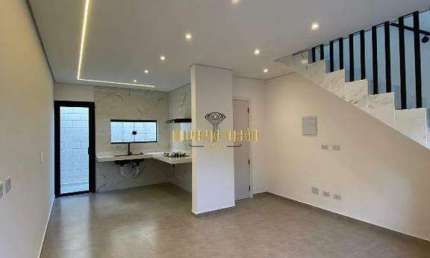 Sobrado de Villagio á Venda com 2 Dormitórios no Residencial Belarmino VI no bairro Vila Melchizedec - Mogi das Cruzes/SP