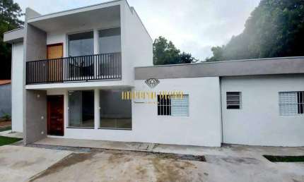 Sobrado novo em condomínio com 03 dormitórios, 01 suite, Chácara Ceres, Suzano