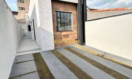 Casa Nova - Entrega prevista Agosto 2024 - 2 Dormitórios, sendo 1 Suíte à venda no bairro Vila Nova Cintra - Mogi das Cruzes-SP