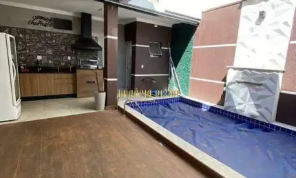 Sobrado a venda com piscina e 3 dormitórios a venda na vila di cesar em mogi das cruzes-sp