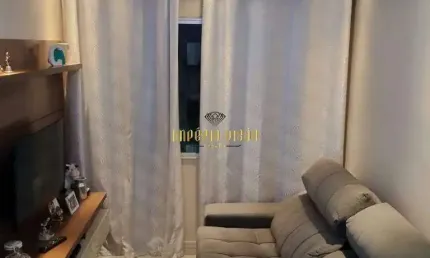 Apartamento à venda com 2 dormitórios no condomínio residencial lisboa na vila urupes em suzano-sp