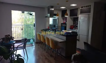 Apartamento à venda com 2 Dormitórios, Varanda gourmet, Elevador e 1 Vaga garagem coberta no bairro Jardim Casa Branca - Suzano-SP