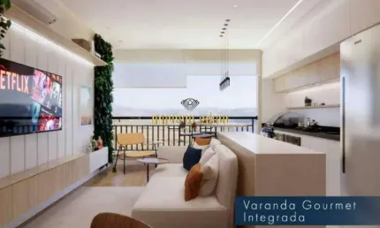 Lançamento à Venda com 2 Dormitórios, sendo 1 Suíte, Varanda Gourmet e 1 vaga na Vila Oliveira - Mogi das Cruzes-SP.