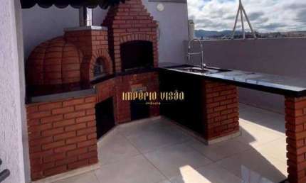Cobertura Duplex à venda com 2 Dormitórios, Churrasqueira, Área de serviço na Vila São Francisco - Suzano/SP