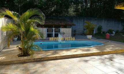 Chácara à venda com 2 Dormitórios, Piscina e Salão de festas na Chácara Estância Paulista - Suzano - SP.