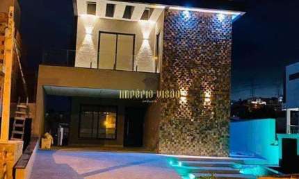 Casa à venda com 4 Dormitórios, sendo 1 Suíte e Área gourmet com Piscina no Condomínio Aruã Brisas - Mogi das Cruzes-SP