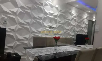 Apartamento semimobiliado com 2 quartos à venda em Suzano-SP.
