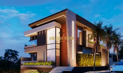Casa excelente de alto padrão em condomínio fechado à venda - mogi das cruzes-sp.