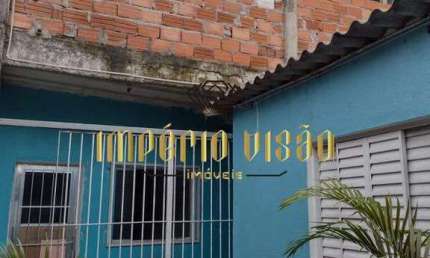 Terreno à venda com duas casas no bairro Jardim Suzanópolis em Suzano, ótimo para investidores.