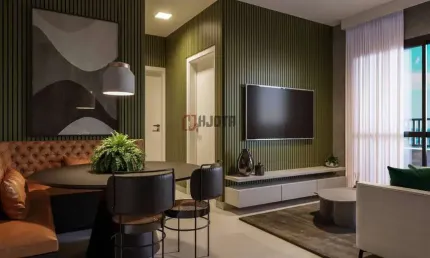 Apartamento cond viven 59m2 - 2 dorm 1 suíte - zona sul de rio preto