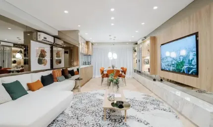 76m² com 2 suítes + 1 vaga ao lado do metrô santa cruz