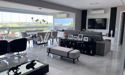 Apartamento com 3 quartos à venda na Avenida Alaôr Faria de Barros, 1050, Loteamento Alphaville Campinas, Campinas, 137 m2 por R$ 1.700.000
