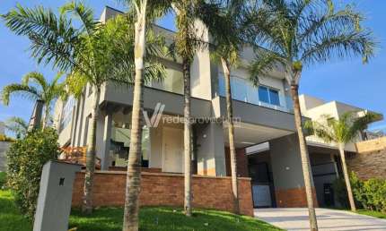 Casa em condomínio fechado com 4 quartos para alugar na Rua das Abélias, 1, Alphaville Dom Pedro, Campinas, 354 m2 por R$ 23.000