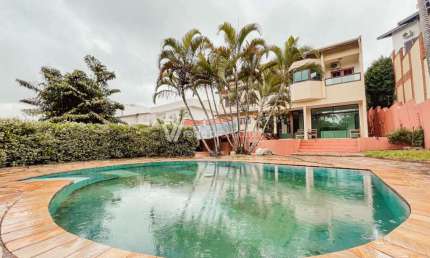 Casa em condomínio fechado com 4 quartos à venda na Rua San Conrado, 415, Loteamento Caminhos de San Conrado (Sousas), Campinas, 510 m2 por R$ 1.950.000