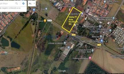 Terreno comercial à venda na Rodovia Professor Zeferino Vaz, Km 119, Betel, Paulínia por R$ 18.670.000