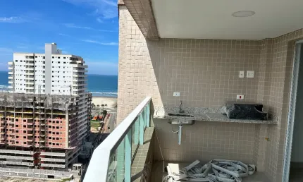 Excelente Apartamento com Vista para o Mar – 3 Suítes, 2 Vagas – Infraestrutura Completa de Lazer