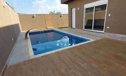 Casa com 3 dormitórios à venda, 192 m² por R$ 1.570.000 - Condomínio Greenfield - Atibaia/SP
