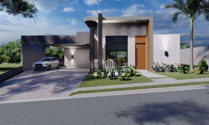Casa com 3 dormitórios à venda, 224 m² por R$ 1.490.000,00 - Shambala III - Atibaia/SP