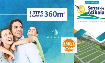 Terreno à venda, 360 m² por R$ 164.990,00 - Mato Dentro - Atibaia/SP