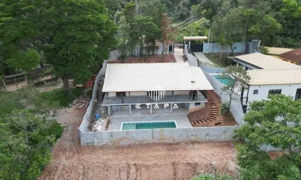 Chácara com 3 dormitórios à venda, 677 m² por R$ 1.100.000 - Jardim Estância Brasil - Atibaia/SP