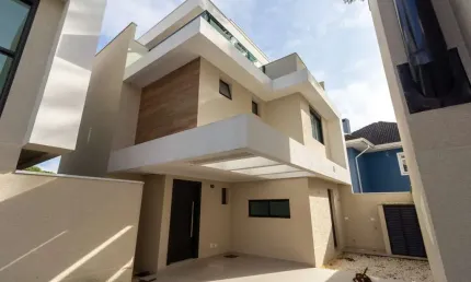 Casa para Venda em Curitiba, Santa Felicidade, 3 dormitórios, 1 suíte, 4 banheiros, 2 vagas