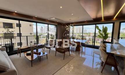 Apartamento mobiliado e decorado - 3 Suítes 162m² - Setor Marista
