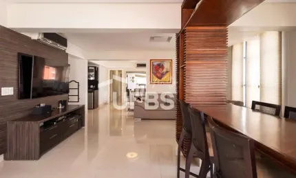 Cobertura duplex, mobiliada, 4 suítes, 3 vagas de garagem, na praça da T-25 Setor Bueno em Goiânia