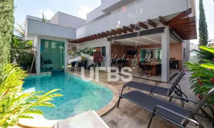 Casa em condomínio fechado com 4 quartos à venda na Avenida Diógenes Dolival Sampaio, 00, Jardins Valência, Goiânia