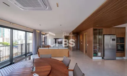 Apartamento semi mobiliado no vero home - st.marista - 166 metros