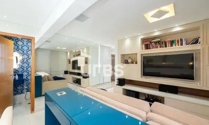Desfrute de um apartamento impecável no coração do Setor Bueno, com 2 quartos, sala ampla e varanda estendida, ideal para momentos de lazer e relaxamento