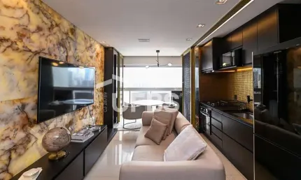 Apartamento Mobiliado de Alto Padrão para Alugar no Metropolitan Sidney – Jardim Goiás | 56 m² | 1 Quarto