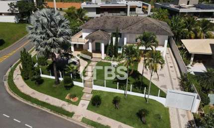 Casa em condomínio fechado com 4 quartos à venda na Rua Sírius, 00, Residencial Alphaville Flamboyant, Goiânia