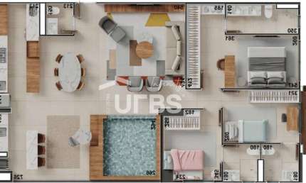 Apartamento com 3 quartos à venda na Avenida T 53, s/n, Setor Bueno, Goiânia