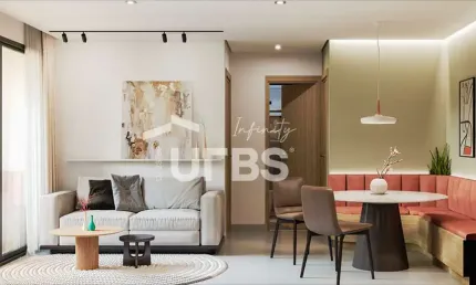 MOOD Clube House - Apartamento 2 quartos, sendo 1 suíte