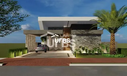 Casa em condomínio fechado com 3 quartos à venda na Avenida Bordeaux, 00, Jardins França, Goiânia