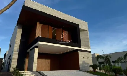 Casa Moderna no Alphaville, com 4 Suítes, Piscina e Automação Completa
