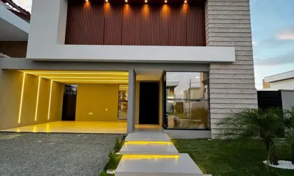 Duplex alto padrão no cidade alpha – terras 4  r$ 1.740.000 |  a mais bonita do condomínio! eusébio - ce