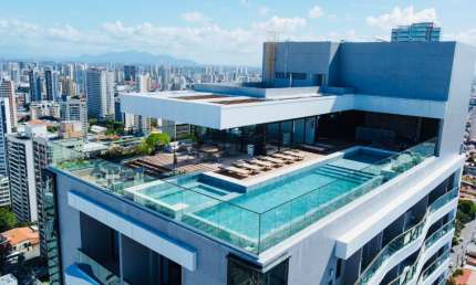 STUDIO NOVO A VENDA NO MEIRELES, COM 26M² E LAZER NO ROOFTOP