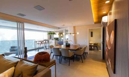 Apartamento garden no Ecoville com 4 suítes e 4 vagas