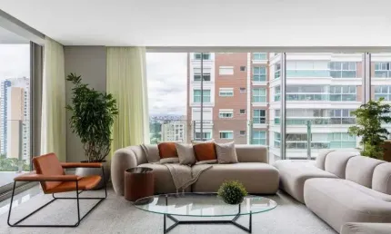 Belíssimo apartamento mobiliado e decorado com 3 suítes e 4 vagas no ecoville